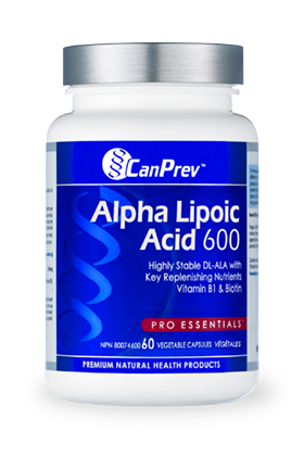 CanPrev Alpha Lipoic Acid 60 Vegetarian Capsules