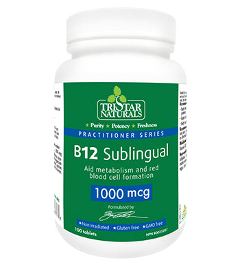 Tristar B12 Sublingual 1000mcg  100 Tablets