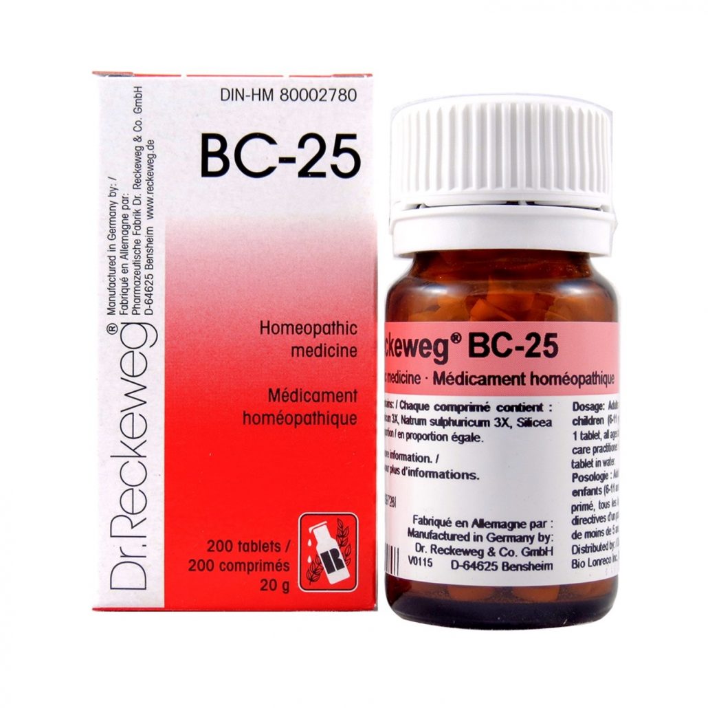 Dr. Reckeweg BC-25 200 Tablets 20g