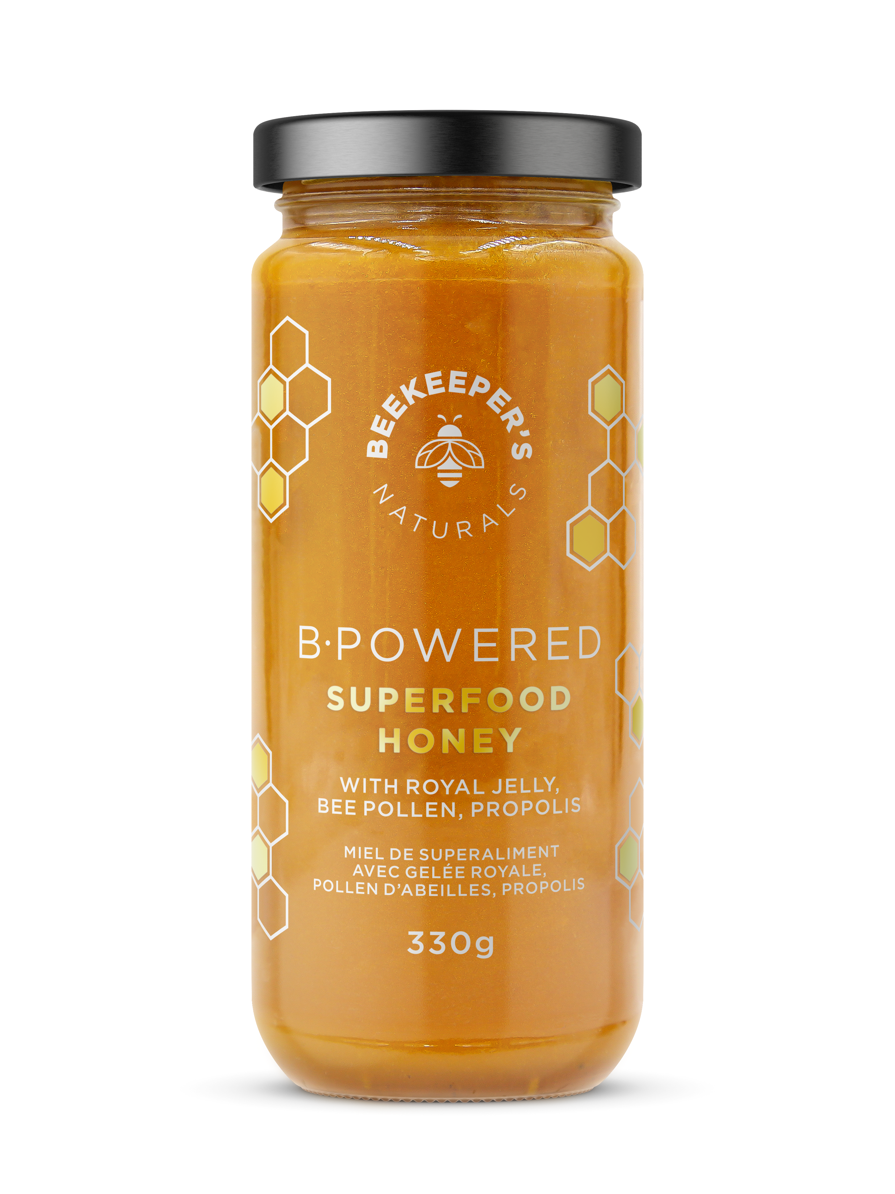 Beekeeper's B.Powered Superfood Honey 330g