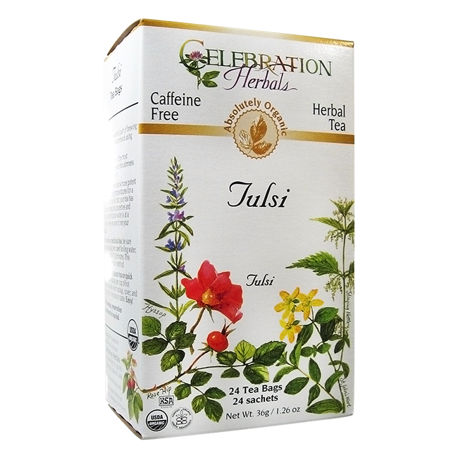 Celebration Herbals Tulsi(Holy Basil, Rama Variety) 24 Tea Bags
