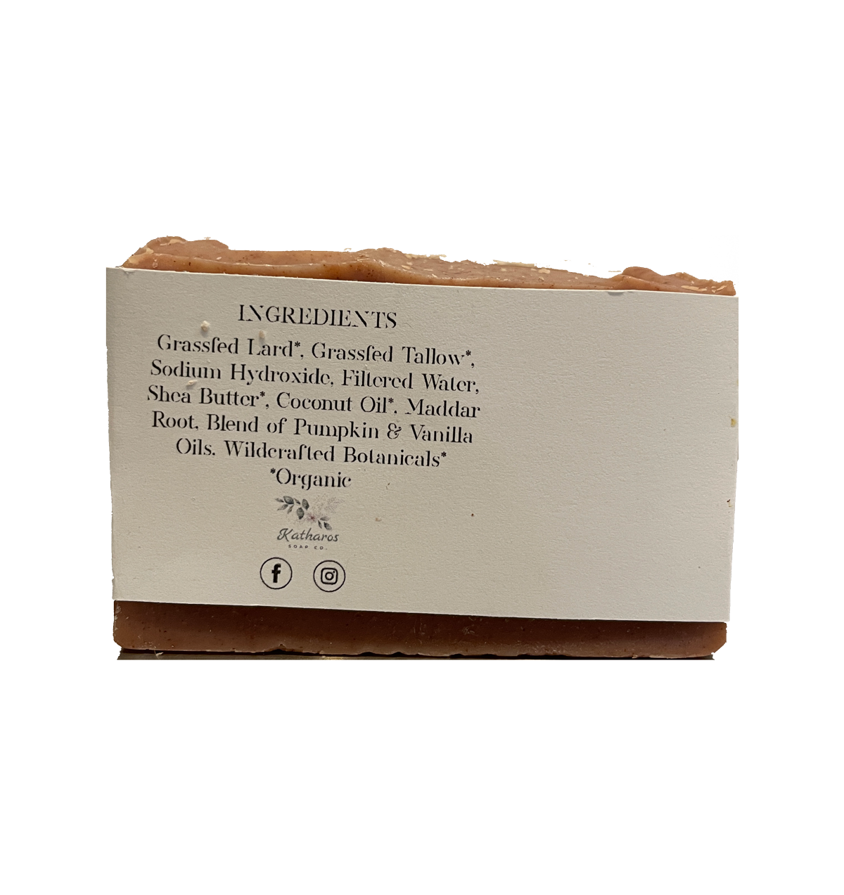 Katharos Soap Co. Blessed Body Bar Soap 4oz