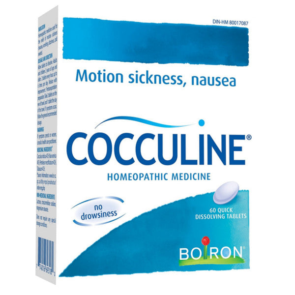 Boiron Cocculine, Motion Sickness 60 Tablets