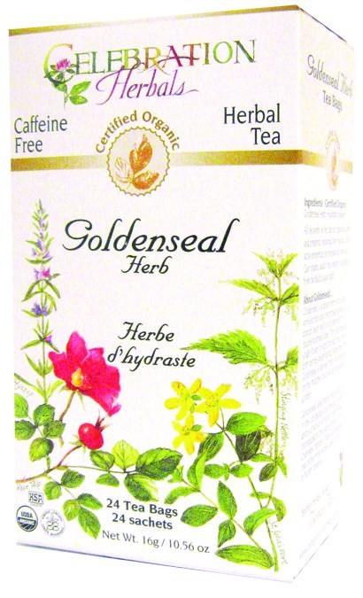 Celebration Herbals Organic Goldenseal Herb Tea 24 Tea Bags