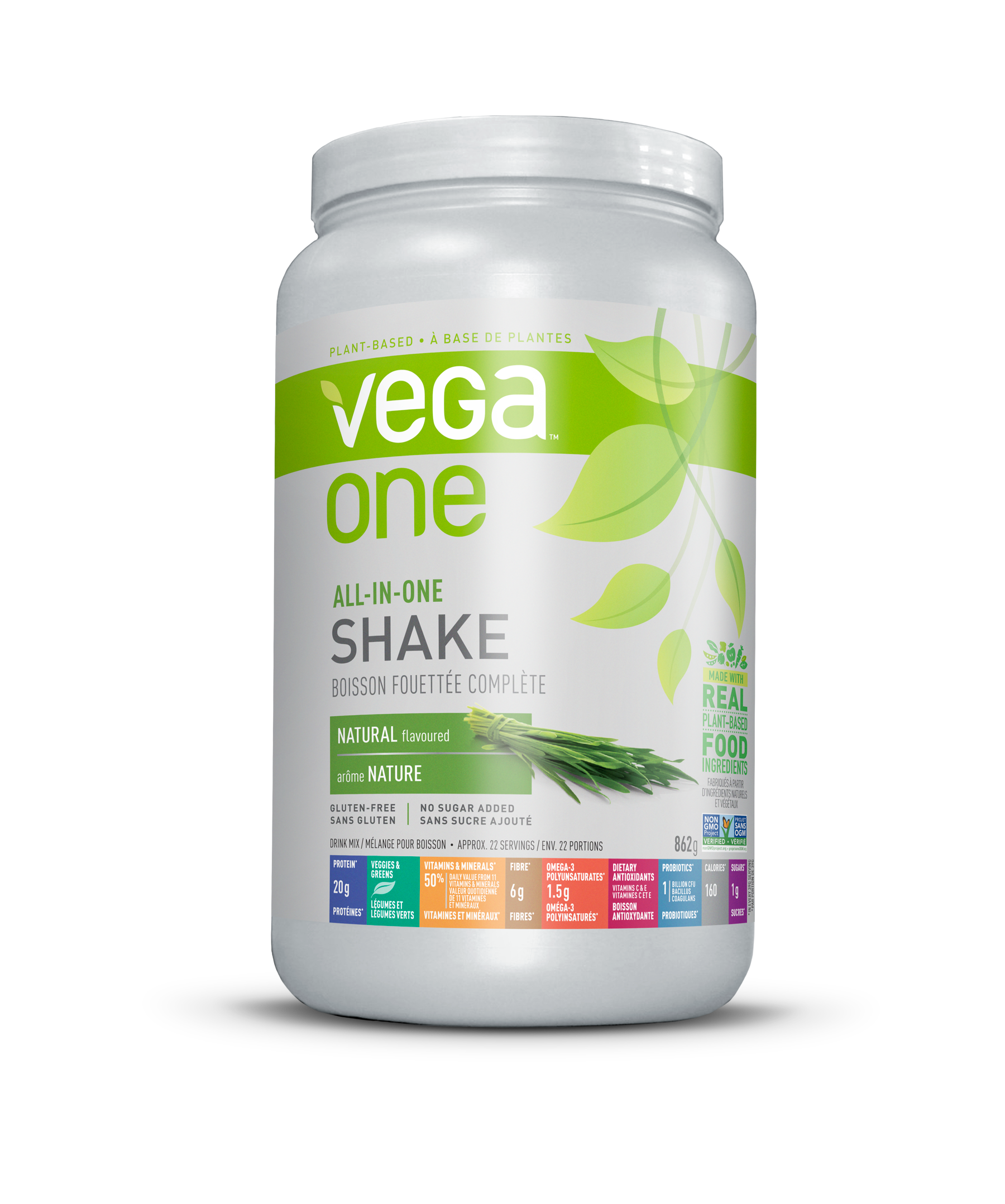 Vega One All-In-One Natural Shake 862g
