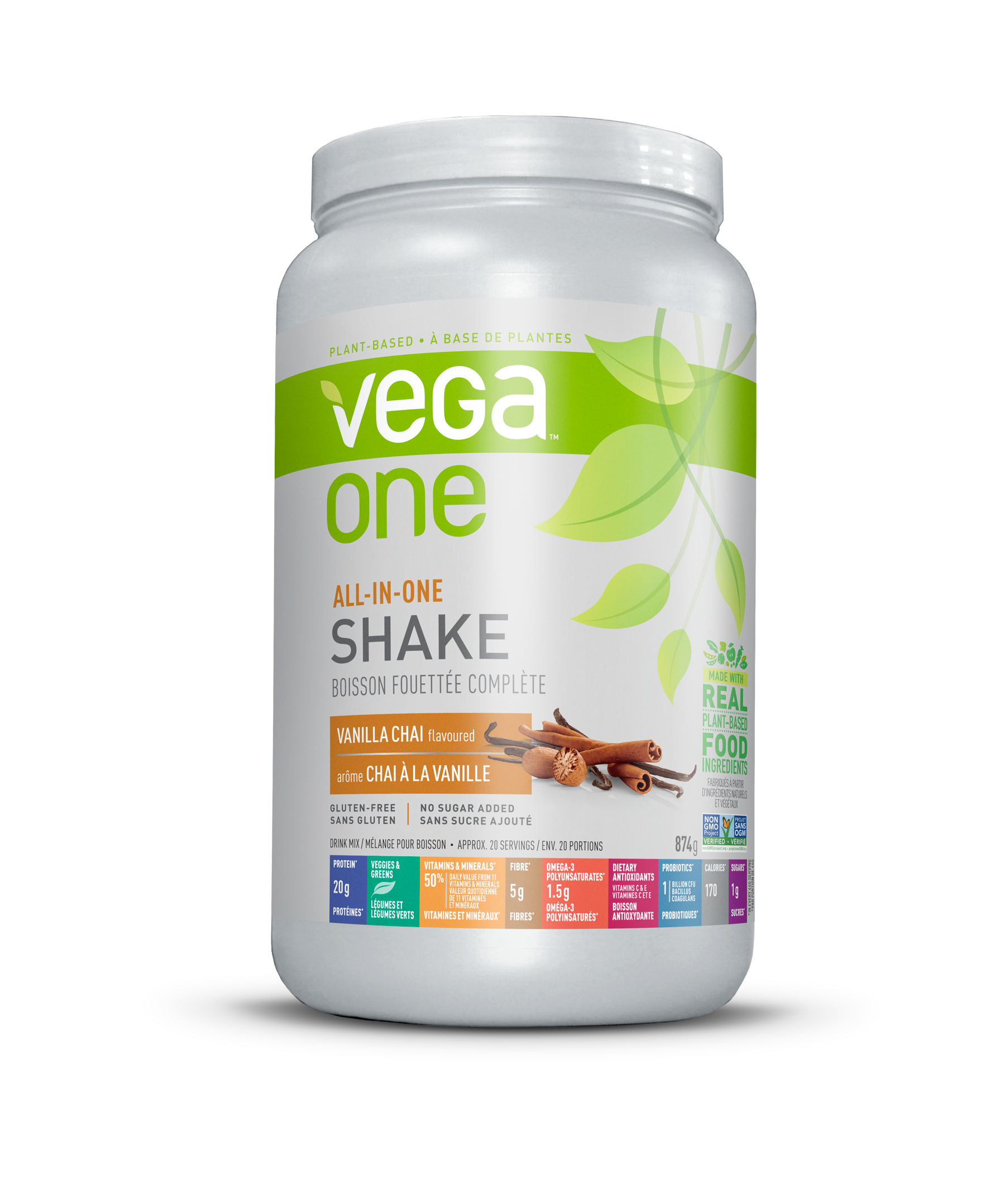 Vega One All-In-One Vanilla Chai Shake 874g
