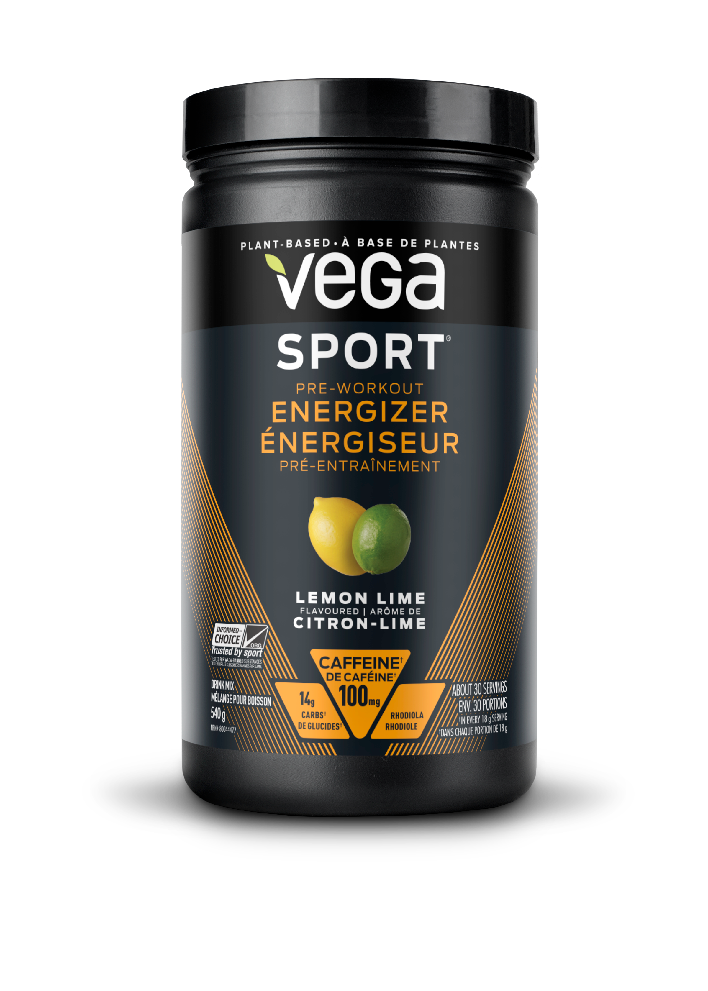 Vega Sport Lemon Lime Energizer 540g