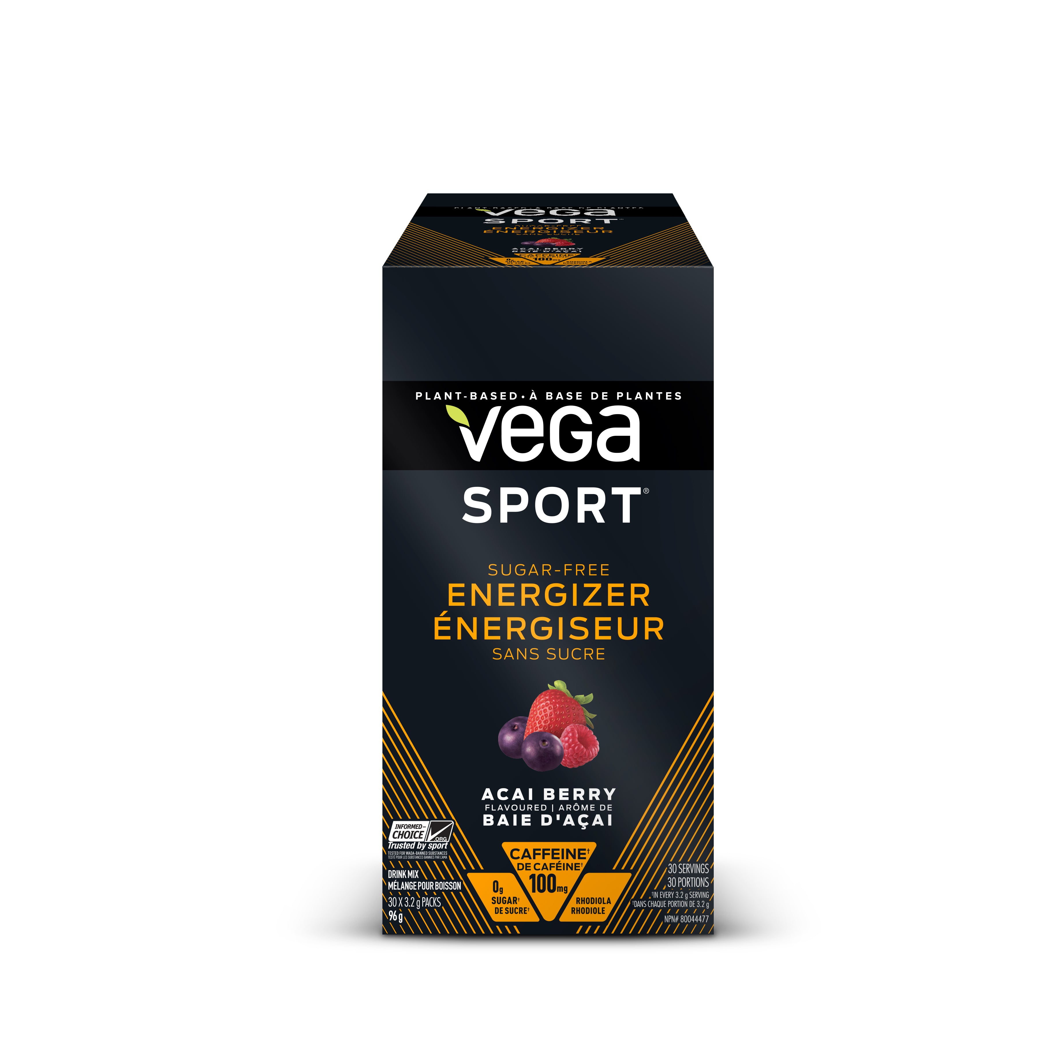 Vega Sport Pre-workout Energizer Acai Berry 18g Pouch