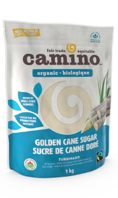 Camino Organic Golden (Turbinado) Cane Sugar 1kg