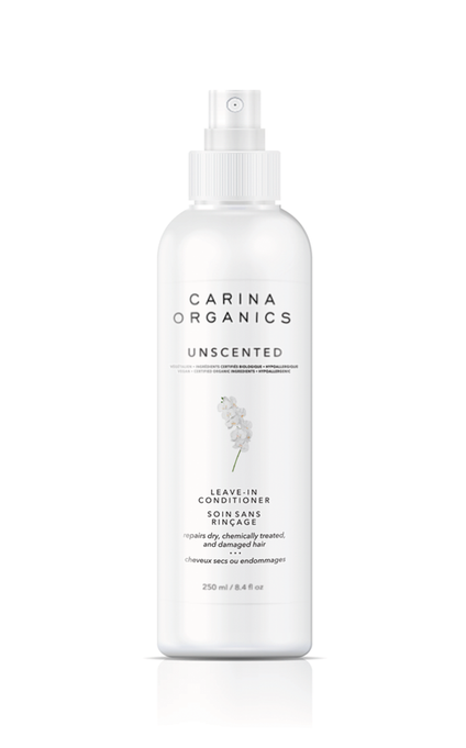 Carina Organics Unscented Leave-In Conditioner Spray 250mL