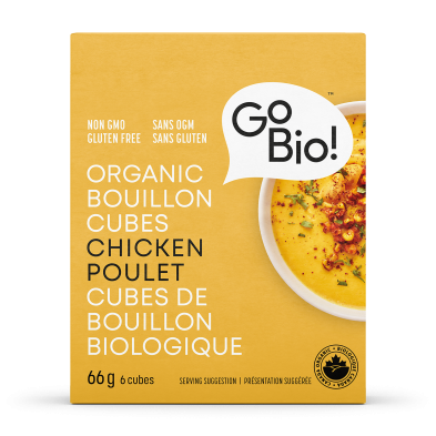 GoBio Organic Bouillon Cubes Chicken 66g