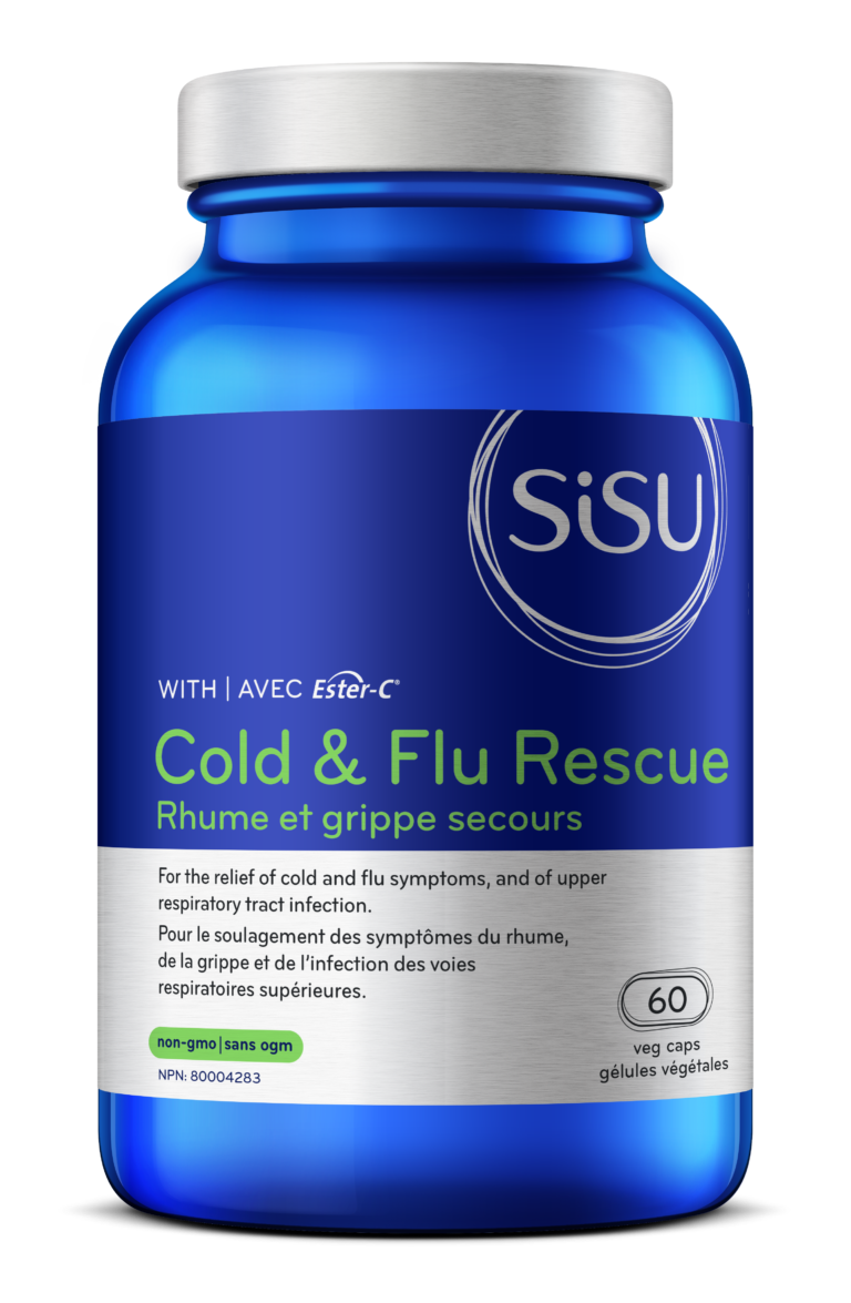 Sisu Cold & Flu Rescue 60 Vegetarian Capsules