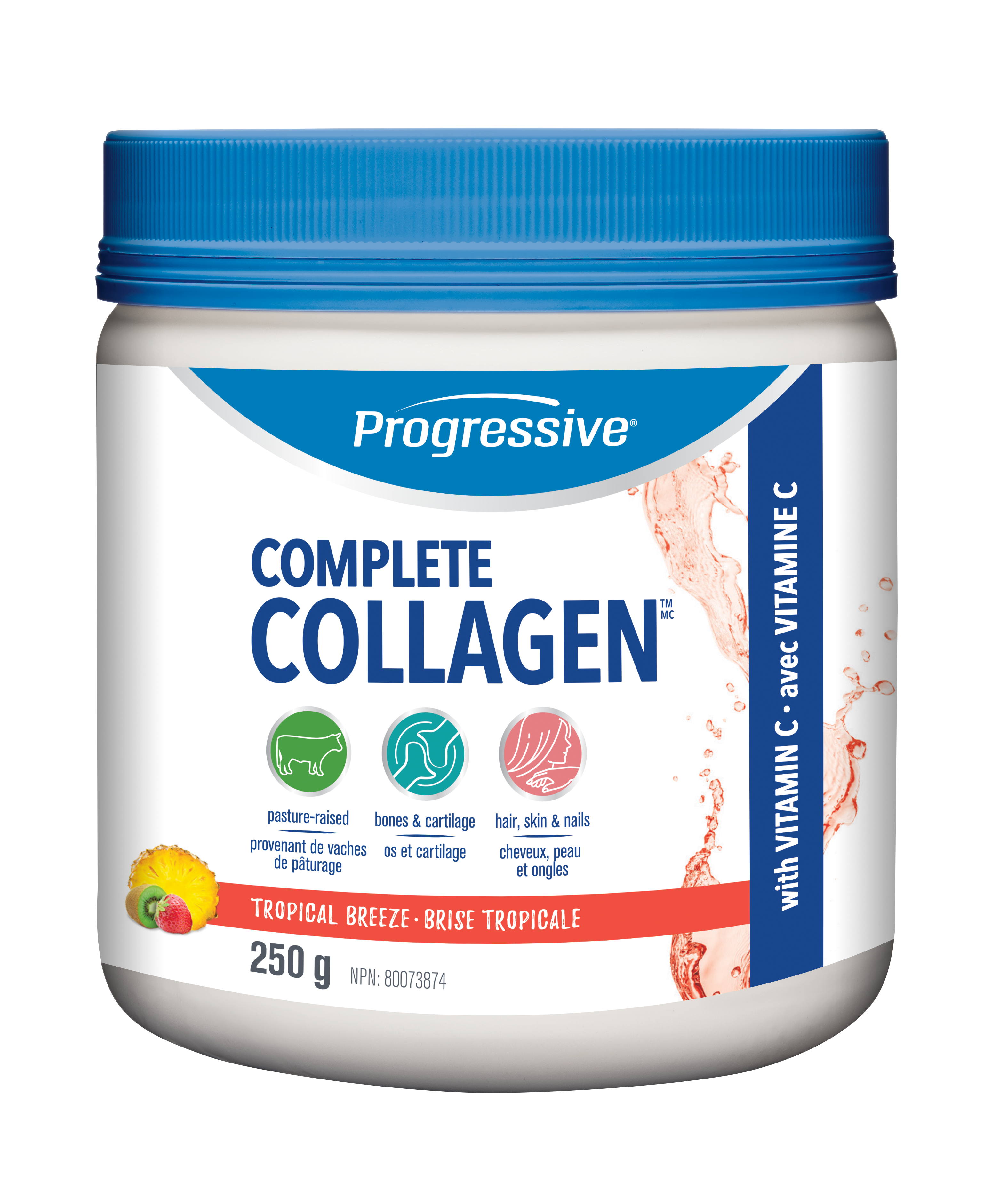 Progressive Complete Collagen Tropical Breeze 250g