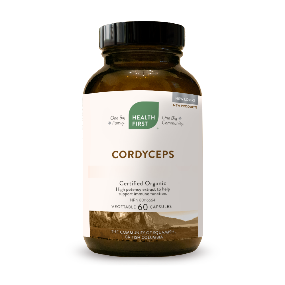 Health First Organic Cordyceps 60 Vegetable Capsules