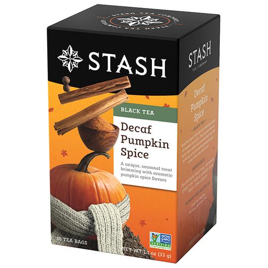Stash Pumpkin Spice Decaf Tea 18 Teabags
