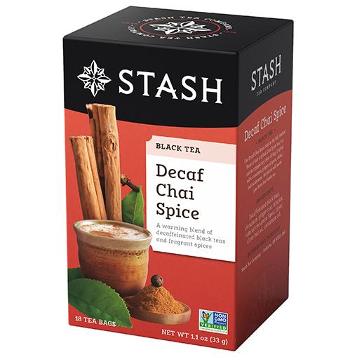Stash Chai Spice Decaf Tea 18 Teabags