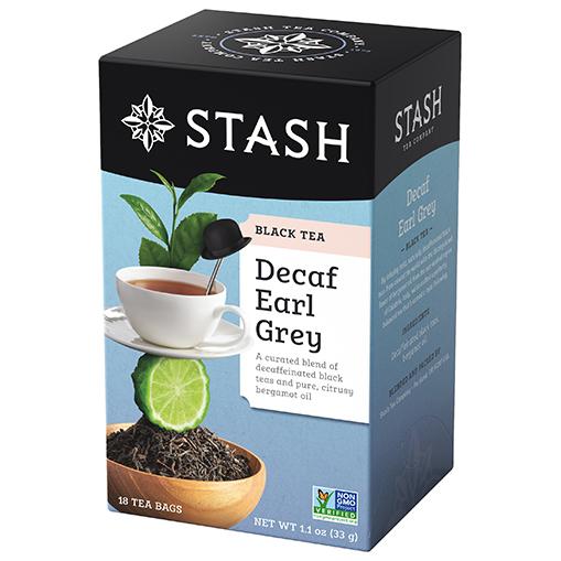Stash Earl Grey Decaf Tea 18 Teabags