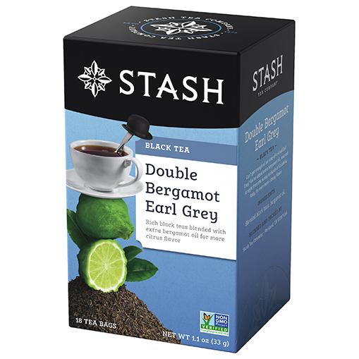 Stash Double Bergamot Earl Grey Tea 18 Teabags