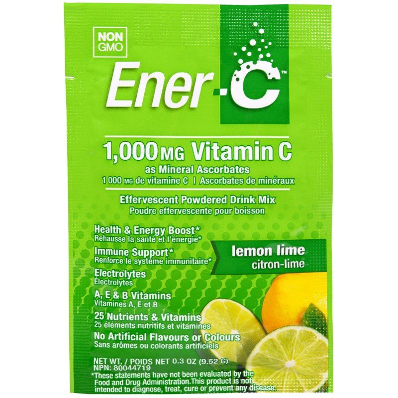Ener-C Lemon Lime Single Pack 9.45g (30 per case)