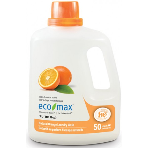 Eco Max Natural Orange Laundry Liquid 3L