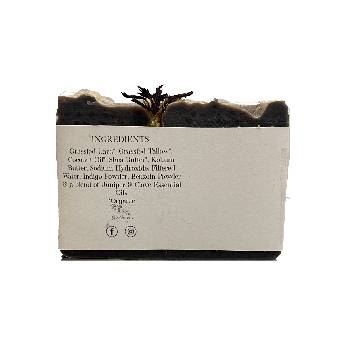 Katharos Soap Co. Fall Night Body Bar Soap 4oz