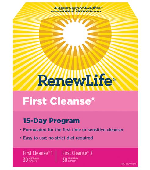 Renew Life First Cleanse Kit 15 Day Program (Discontinued)