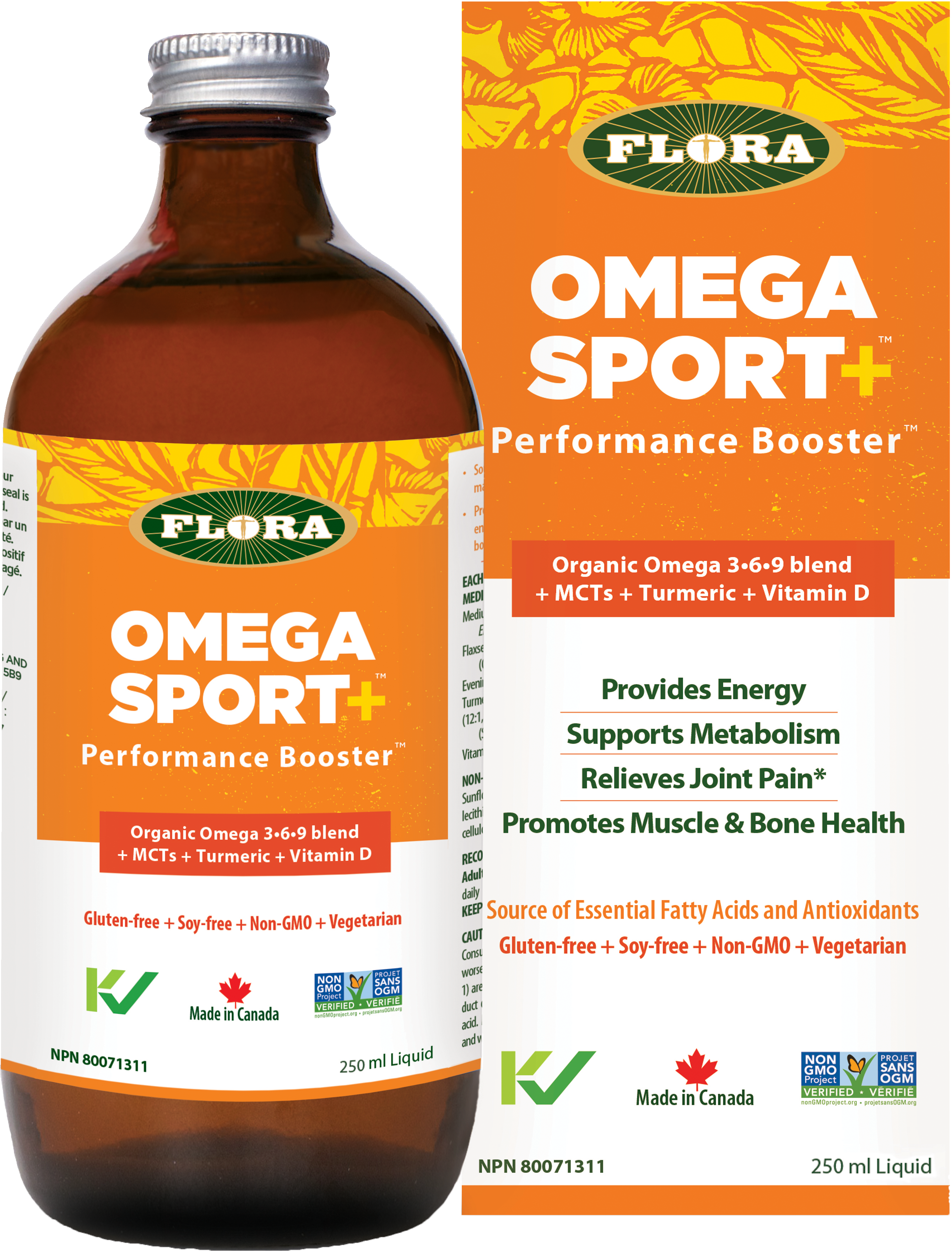 Flora Omega Sport Oil 250ml
