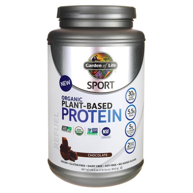 Garden of Life Sport Organic Plant-Based Protein Chocolate 840g