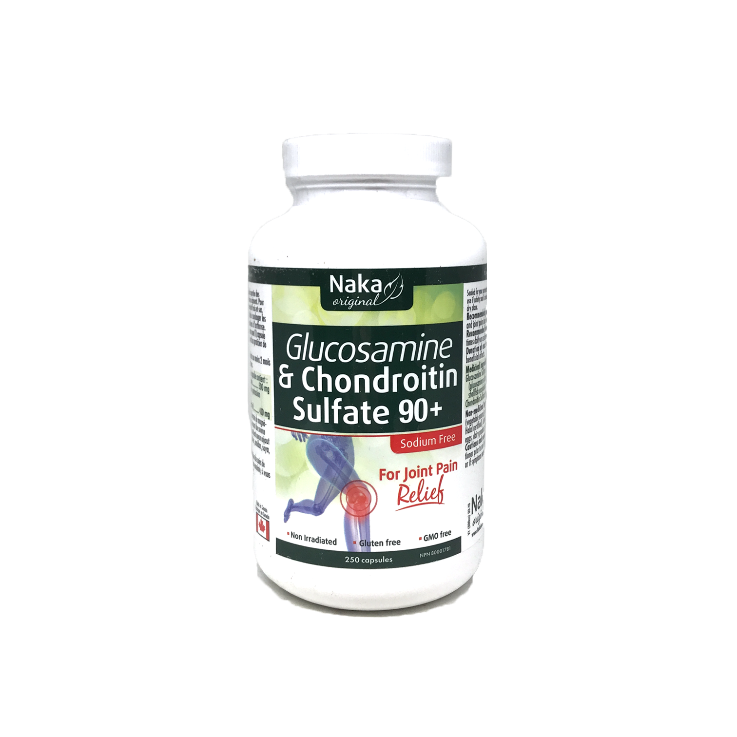 Naka Glucosamine Chondrotin 250 Capsules