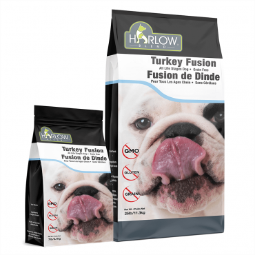 Harlow Blend Grain Free Turkey Fusion Dog Food 20Lb