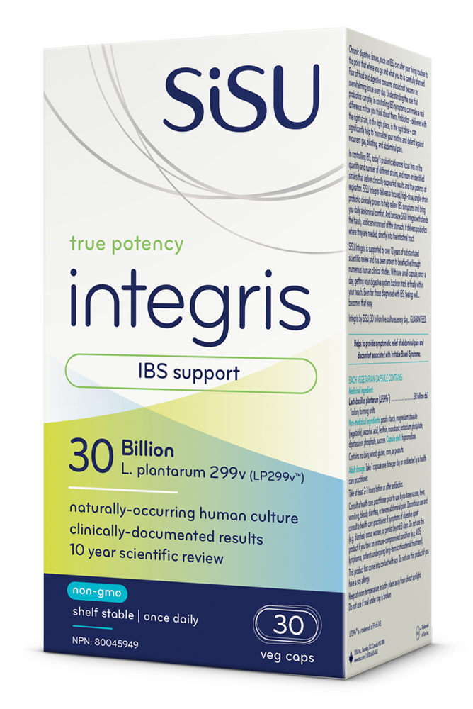 Sisu Integris IBS Support 30 Billion 30 Vegetable Capsules
