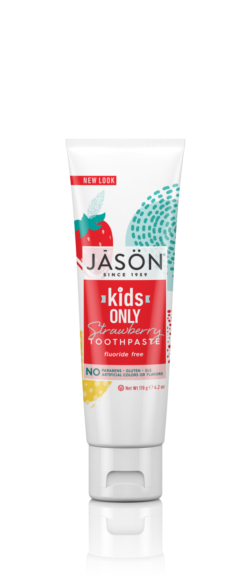 Jason Kids Only Strawberry Toothpaste 119g