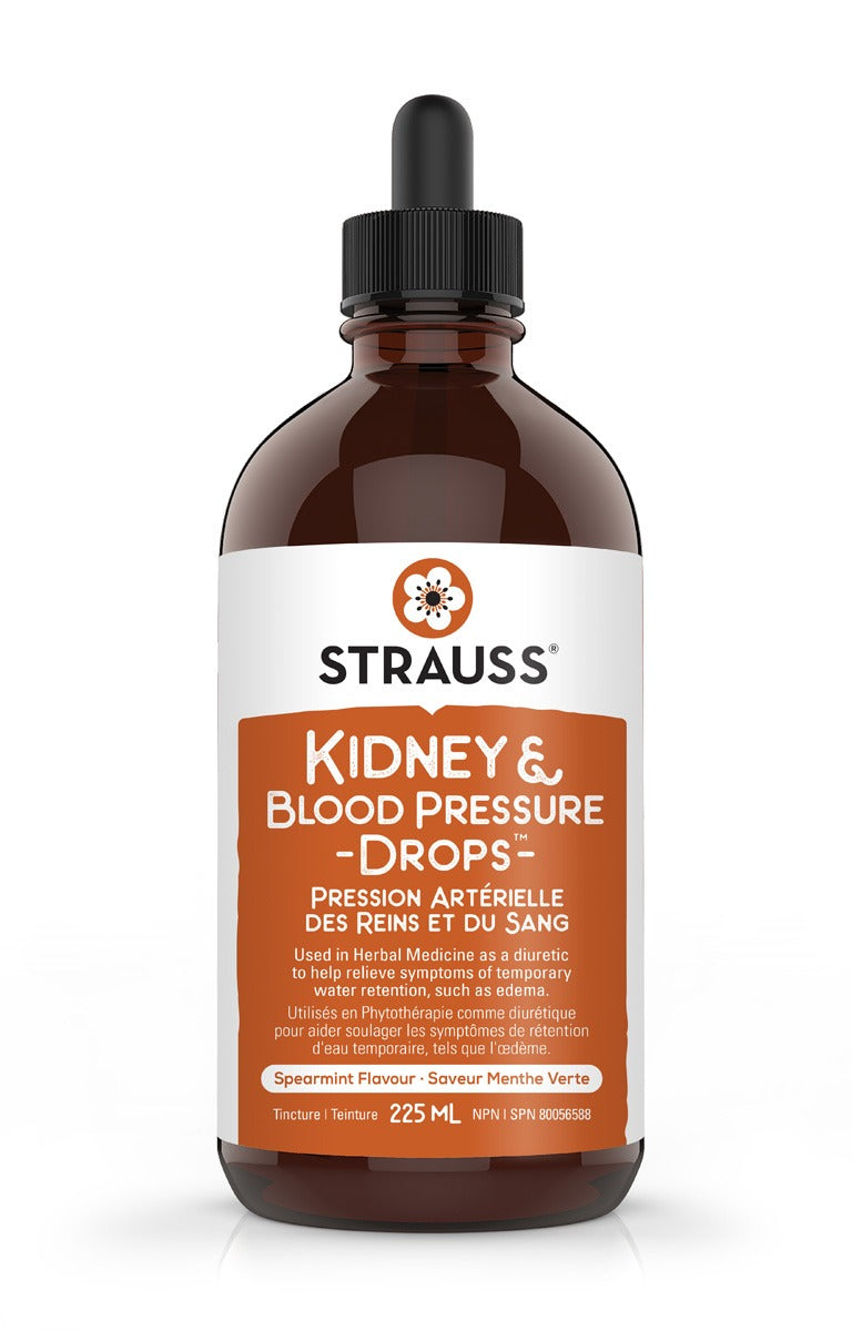 Strauss Kidney & Blood Pressure Drops 225ml