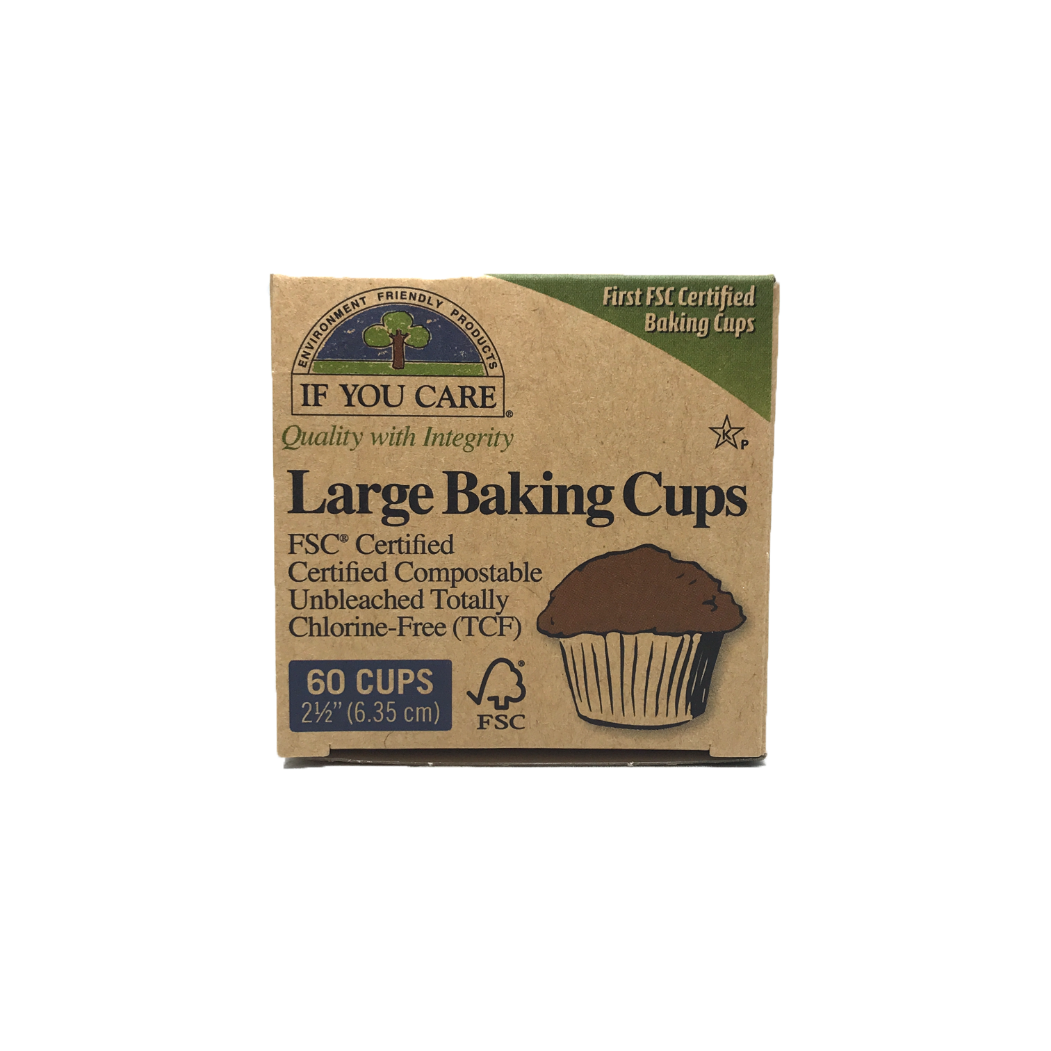 If You Care Unbleached Large Baking Cups 60 Cups