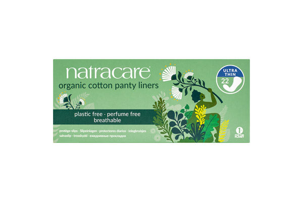 Natracare Organic Cotton Panty Liners 22 Ultra Thin Liners