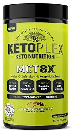 KetoPlex MCT8X Unflavoured Powder 285g