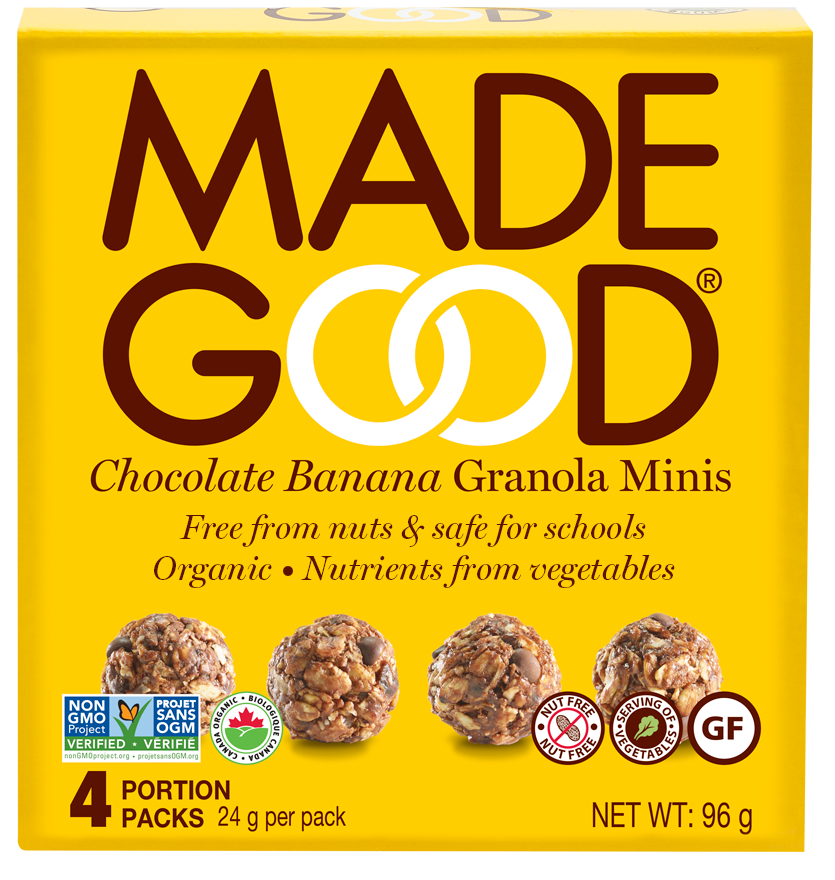 Made Good Granola Minis Chocolate Banana 4X24g