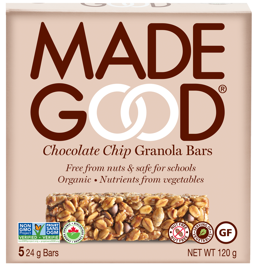 Made Good Chocolate Chip Granola Bars 5X24g