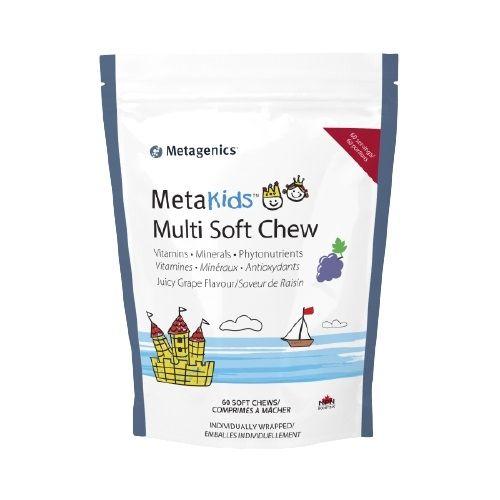 Metagenics MetaKids Multi Soft Chew 60 Grape Soft Chews