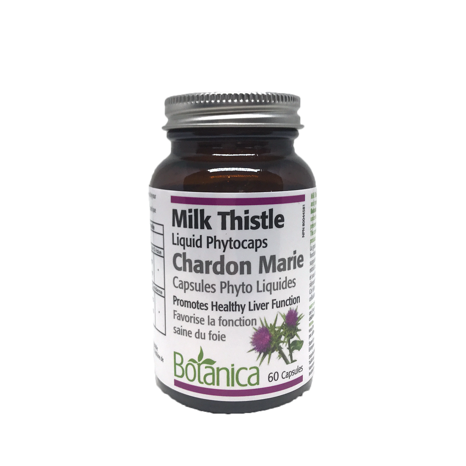 Botanica Milk Thistle 60 Liquid Phytocapsules