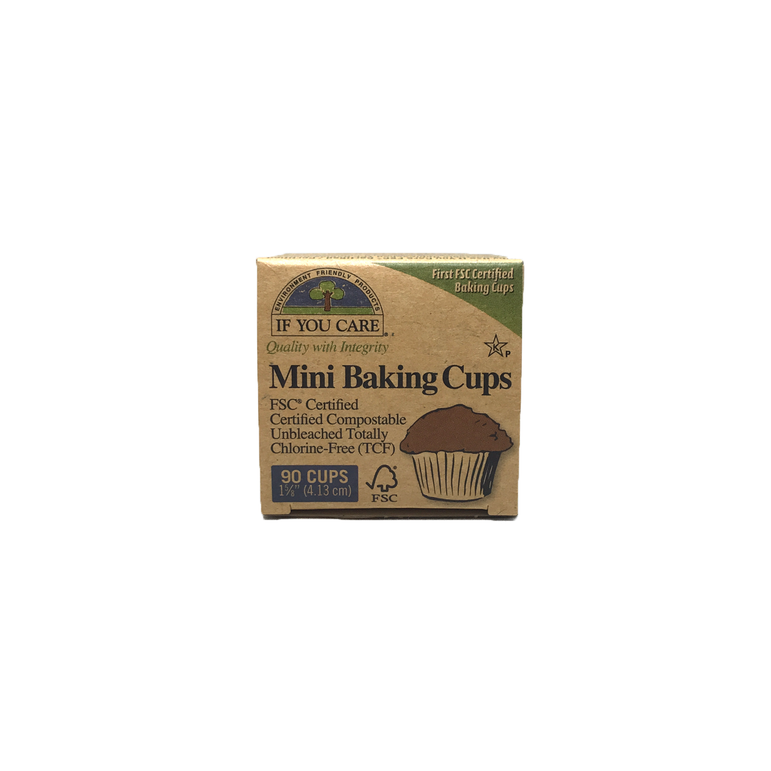 If You Care Unbleached Mini Baking Cups 90 Cups