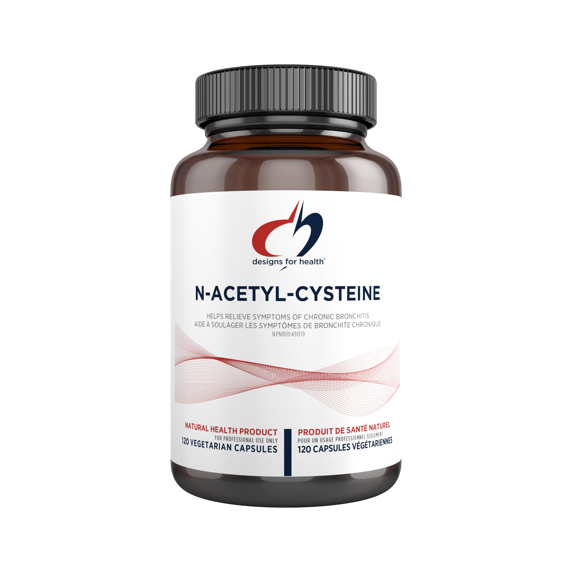 Designs For Health N-Acetyl Cysteine 900mg 120 Capsules