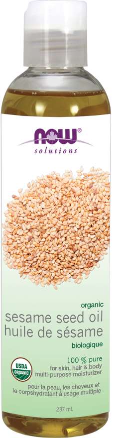 NOW Organic Sesame Seed Oil 237ml