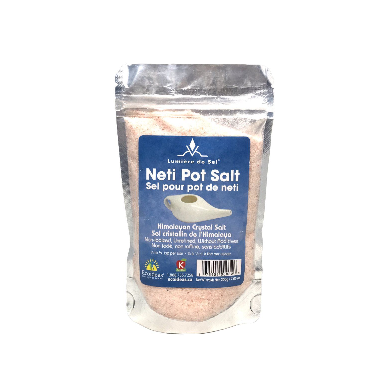 Lumiere De Sel Neti Pot/Inhaler Salt 200g