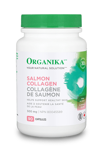 Organika Salmon Collagen 500mg 90 Capsules