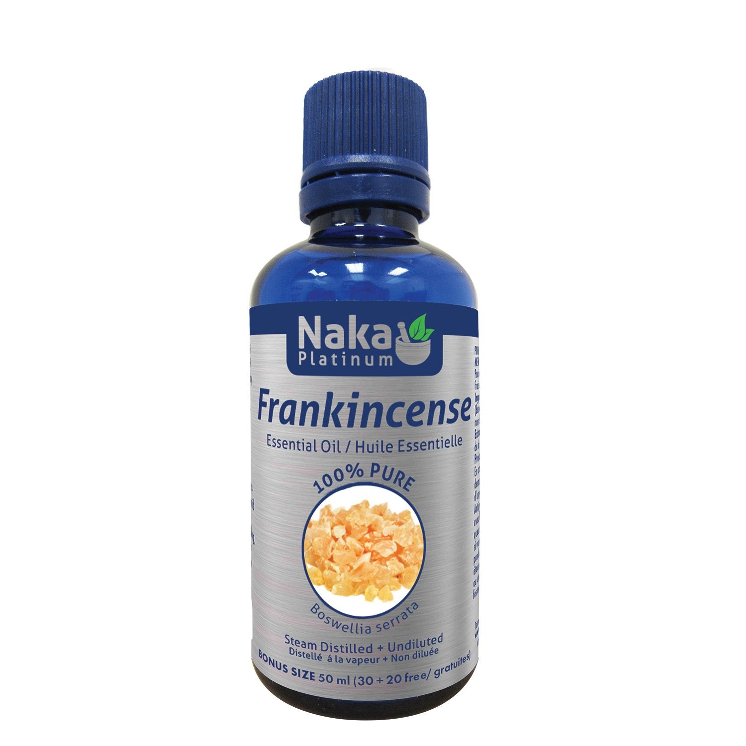 Naka Platinum Frankincense Essential Oil 50ml Bonus Size