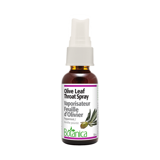 Botanica Olive Leaf Throat Spray Peppermint 30ml