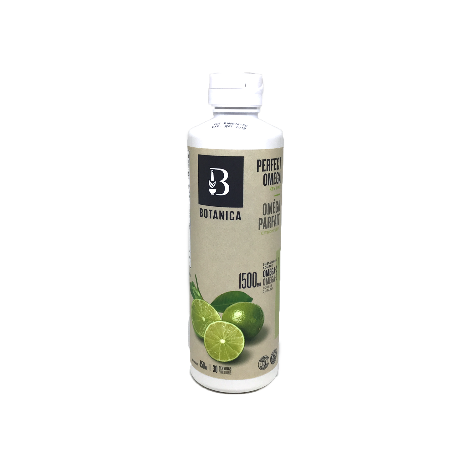 Botanica Perfect Omega Key Lime Emulsified Liquid 450ml