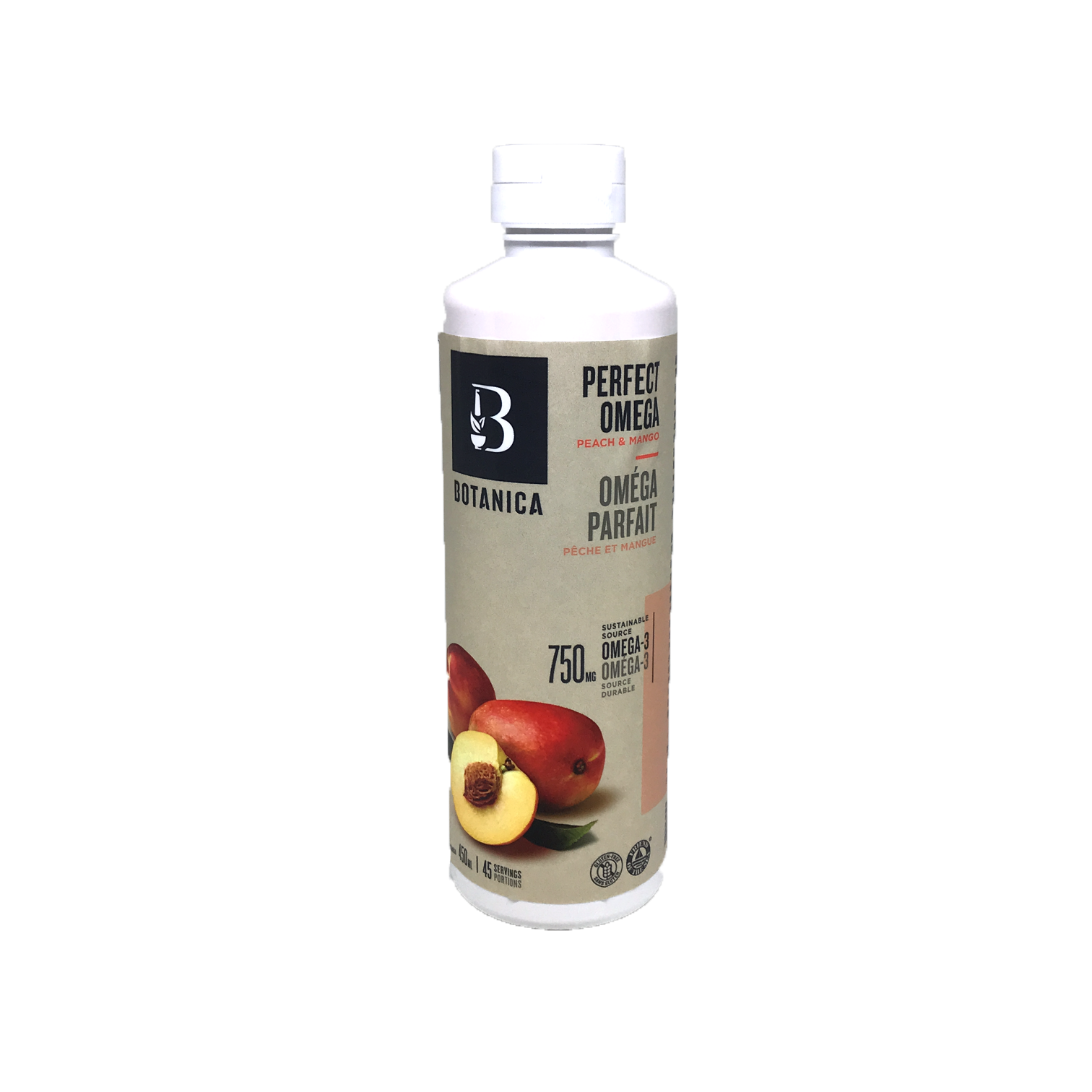 Botanica Perfect Omega Peach Mango Emulsified Liquid 450ml