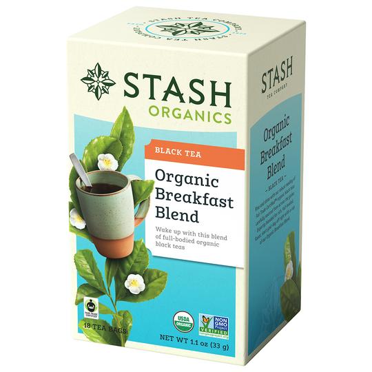 Stash Organic Breakfast Blend 18 Tea Bags